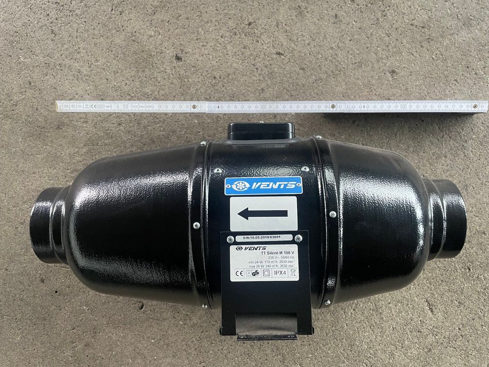 Rohrlüfter TT Silent M 125 V bis 340 m³/h