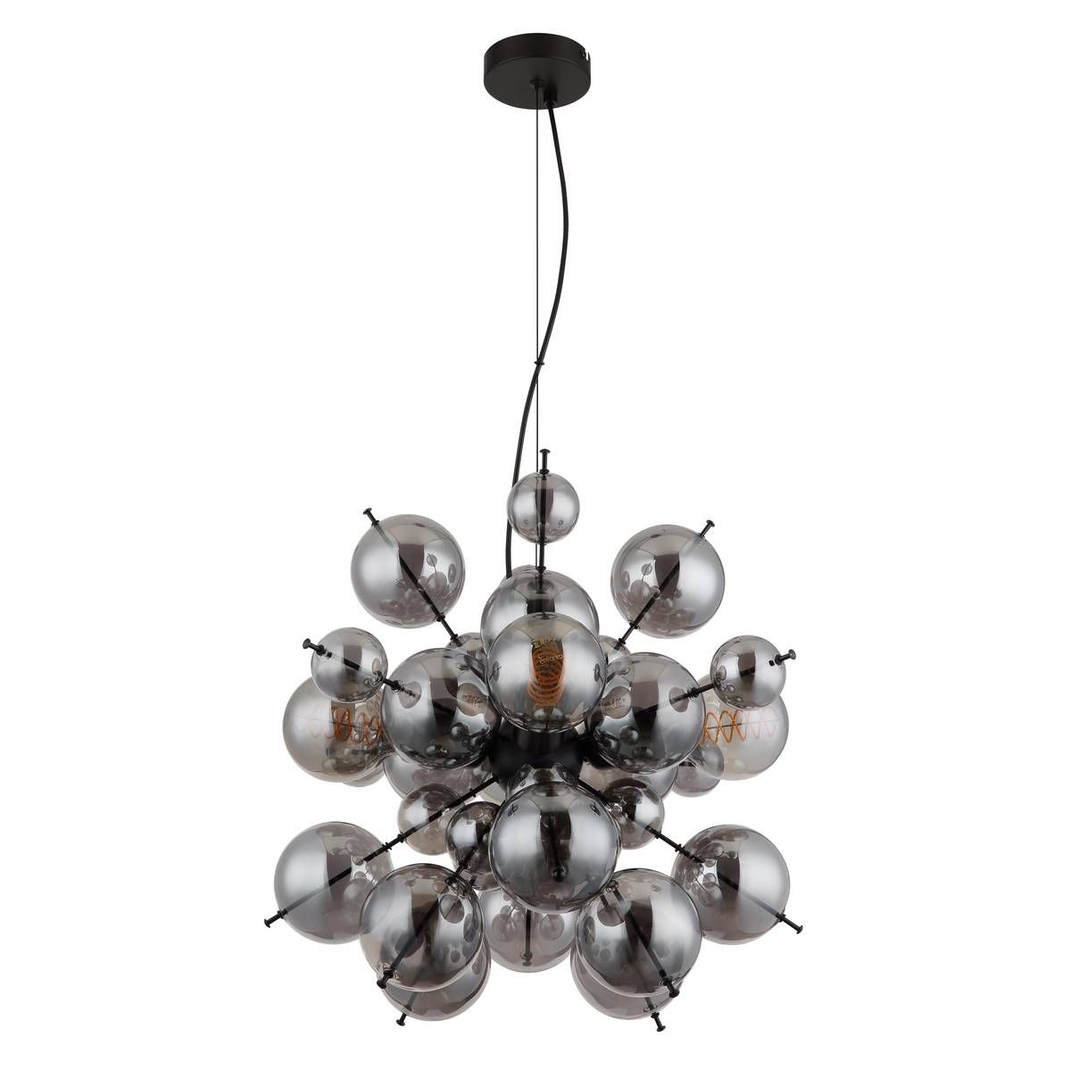Lustres & lampes de plafonds: Pendelleuchte, Rauchfarbe, 52 cm Ø – Neuf (Voir description) à Kreuzlingen par Smart-Light 2