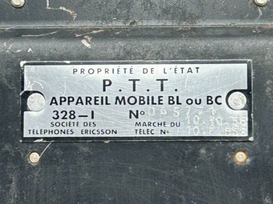 Ericsson Telefone: Antikes Ericsson Telefon aus Bakelit PTT – Gebraucht aus Luzern von Lager6640 1