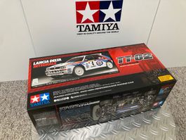 Tamiya TT-02 Lancia Delta Intergrale RC-Modell 1:10 (NEU)