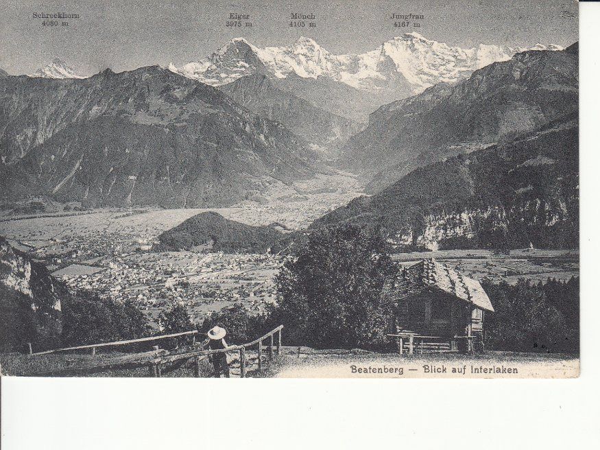 Cartoline postali: Beatenberg 1911 – Usato da Bürglen TG venduto da StampGraf