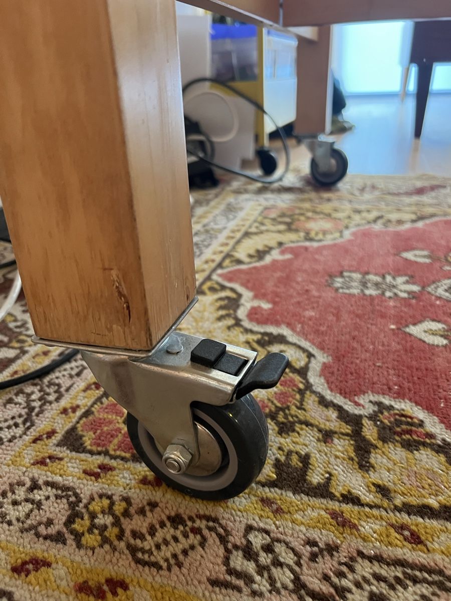Tische: IKEA NORDEN table with wheels used condition – Gebraucht aus Wädenswil von puh_n8wy 7