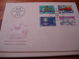 FDC Satz Sondermarken, 1962, ungelaufen