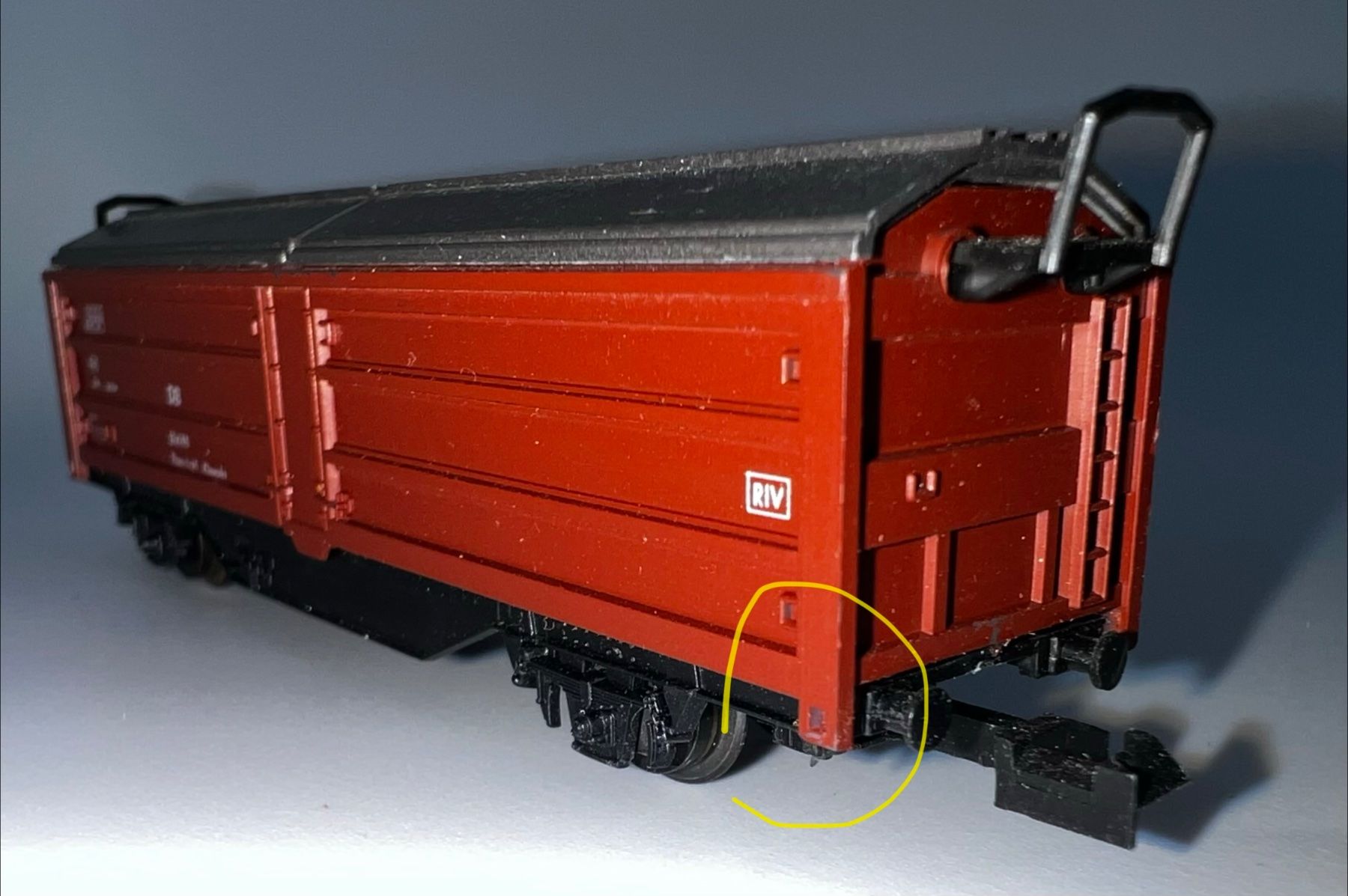 Roco Modelleisenbahnen: Roco-N, Schiebewandwagen DB (2304) – Gebraucht aus Basel von jonnyhaas 4