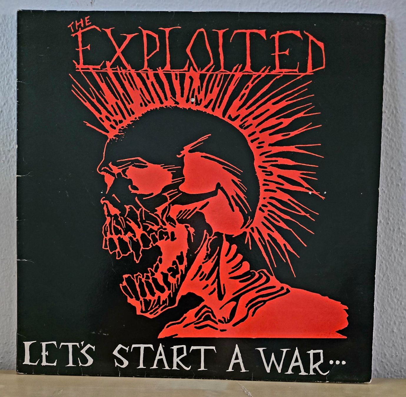 Schallplatten: The Exploited - Let's Start A War... LP – Gebraucht aus Lugano von mdal