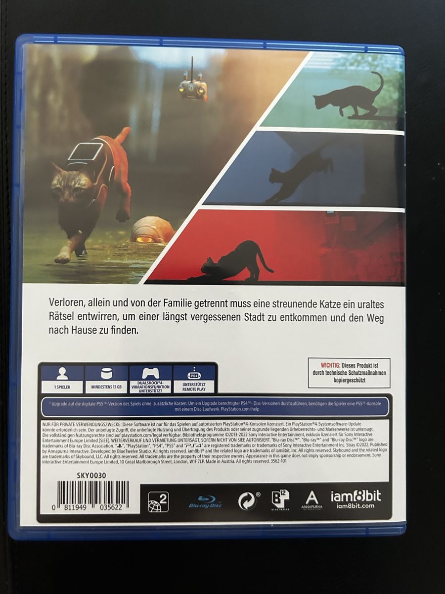 Sony Jeux: PS4 Spiel Stray – D'occasion à Matzingen par jas_657g 1