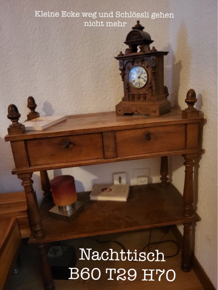 Tables de nuit: Antiker Nachttisch  – D'occasion à Grosshöchstetten par punika1
