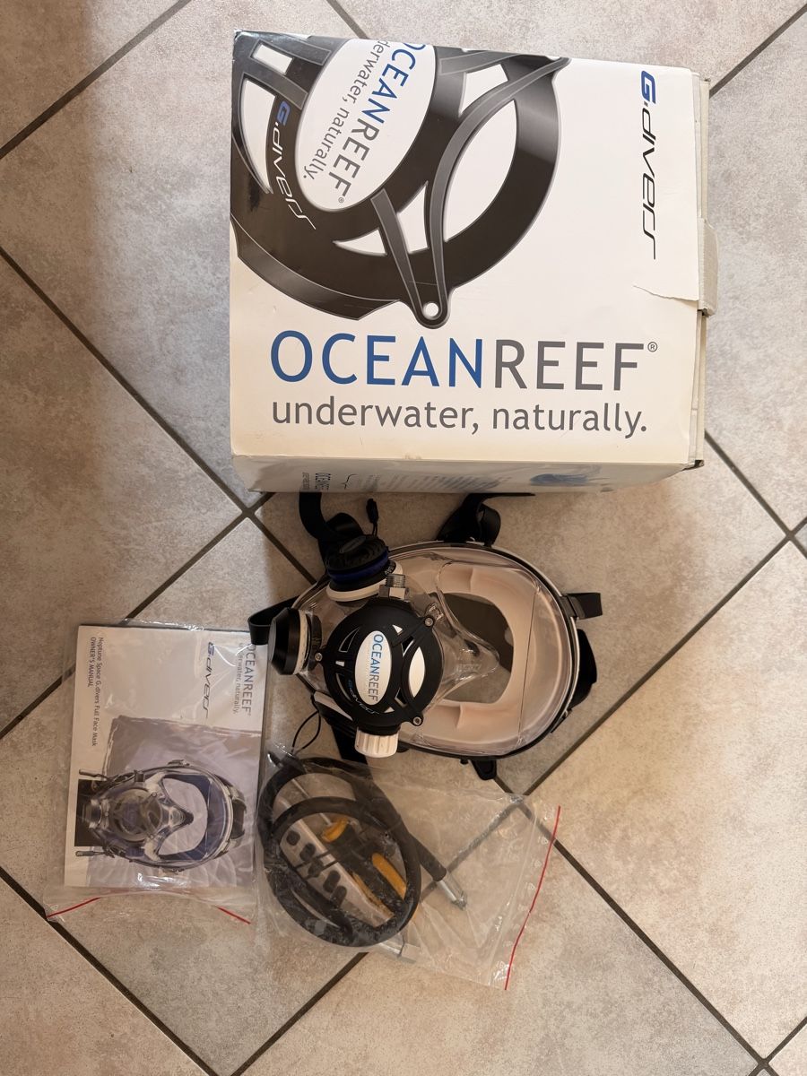 Palmes, Masques & Tubas: Masque de plongée Oceanreef S/M – D'occasion à St-Imier par frederique6 1
