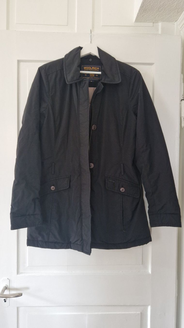 Woolrich Mäntel: Woolrich Parka schwarz – Gebraucht aus Zürich von lilu010