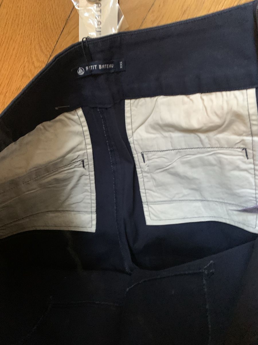 Petit Bateau Pantaloni: Pantalon large bleu marin petit bateau – Nuovo e nell'imballaggio originale da Genève venduto da rez_c6c6 2