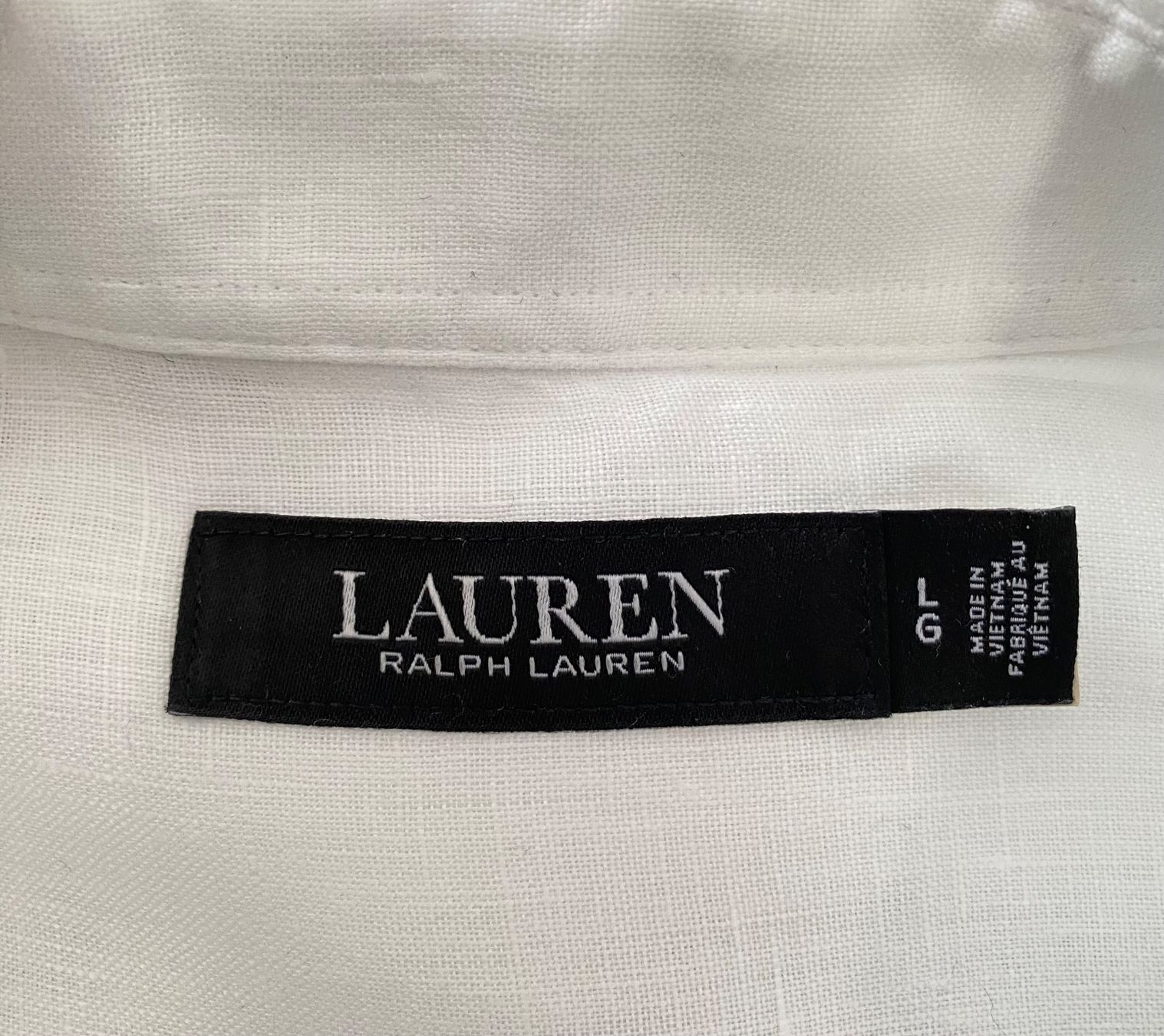 Ralph Lauren Blusen: Lauren Ralph Lauren Leinenbluse Grösse L – Gebraucht aus Oberwil BL von Leni-Mischi 4
