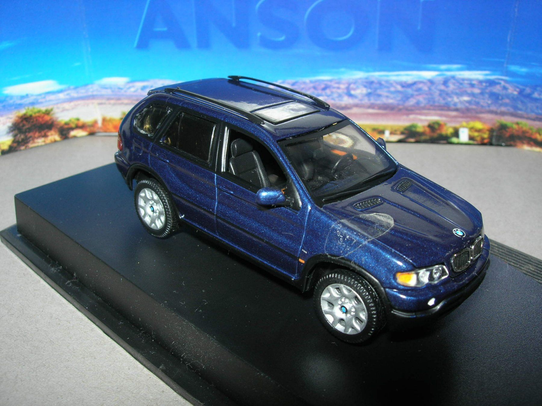 BMW Modellini d'auto: BMW X5  * Anson 1.43 – Nuovo e nell'imballaggio originale da Hornussen venduto da Amw 5