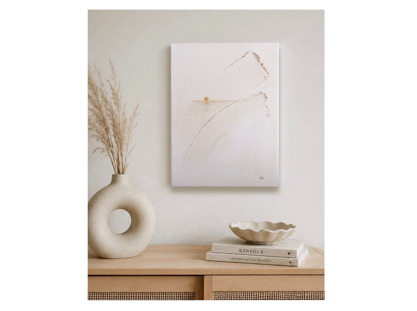 Gemälde: Original Acrylbild Silent Horizon – Gebraucht aus Boll von NRie 1