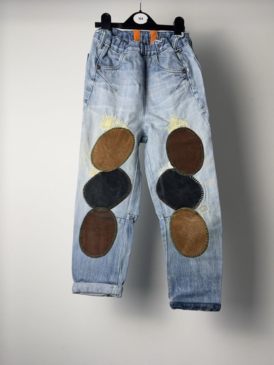 Hosen: Coole Kinderjeans mit Patches, Gr. 116-122 – Gebraucht aus Zürich von AninANILOKIN 3