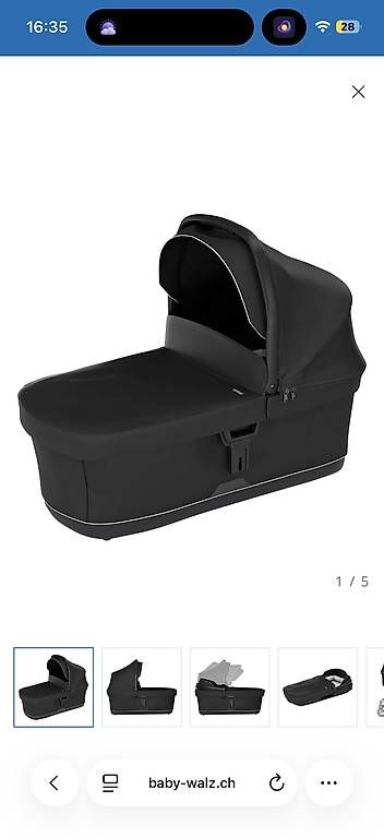 Kinderwagen: Bassinet- Thule Urban glide 3  – Gebraucht aus Zürich von PaulaMsh