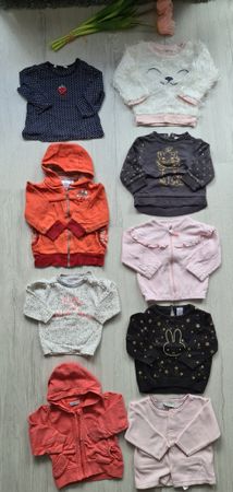 40 Stk. Baby Mädchen Kleiderpaket Gr. 68