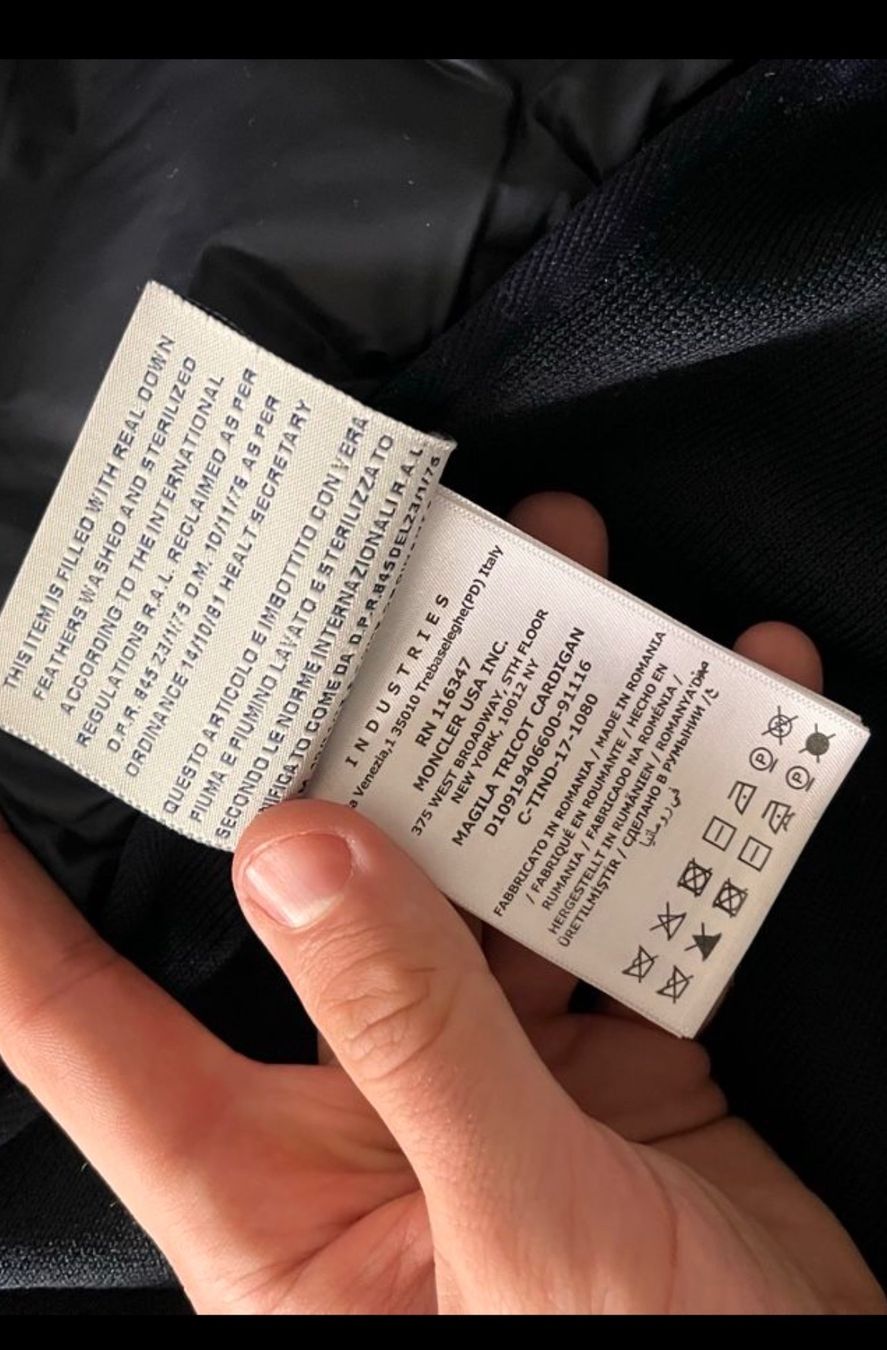 Moncler Giacche: Moncler grenoble Size M, Dark Blue – Nuovo (secondo la descrizione) da Granges-Paccot venduto da luc_r7pl 2