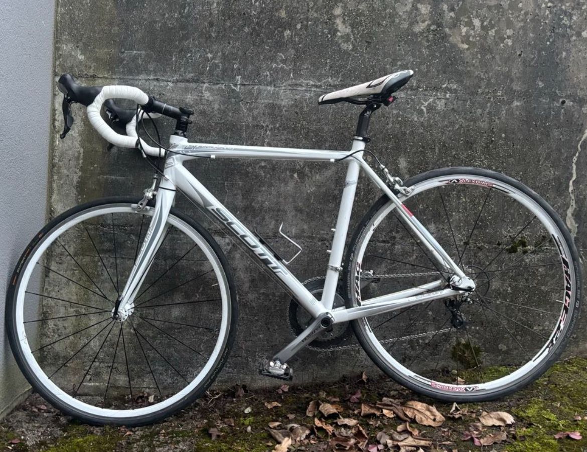 Scott Biciclette: Rennrad Scott white 53er – Nuovo (secondo la descrizione) da St. Gallen venduto da Travelbeef01 2