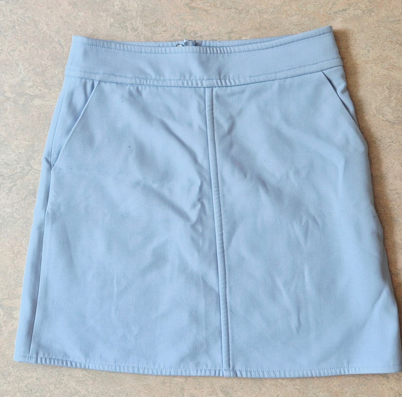 Hallhuber Gonne: ROCK JUPE HALLHUBER 38 M HELLBLAU,  TOP ZU PULLOVER TOP – Usato da Elsau venduto da the-colorful-side 6