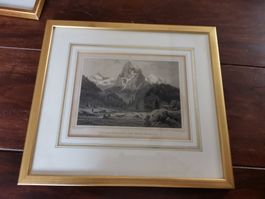 Stich: Die Grindelalp bei Grindelwald