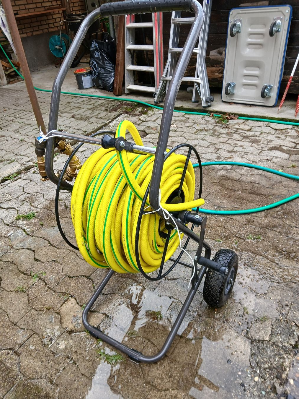 Tubi & Tubi flessibili: Schlauchwagen mit Schlauch – Nuovo (secondo la descrizione) da Volketswil venduto da Freygarten 1