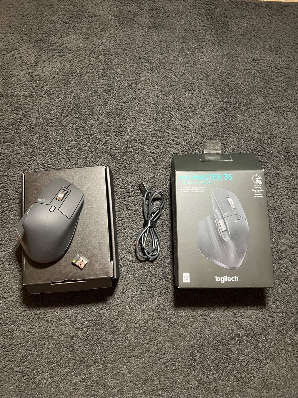 Logitech Maus: Logitech MX master 3s – Neu (gemäss Beschreibung) aus Grône von kev_v2wr
