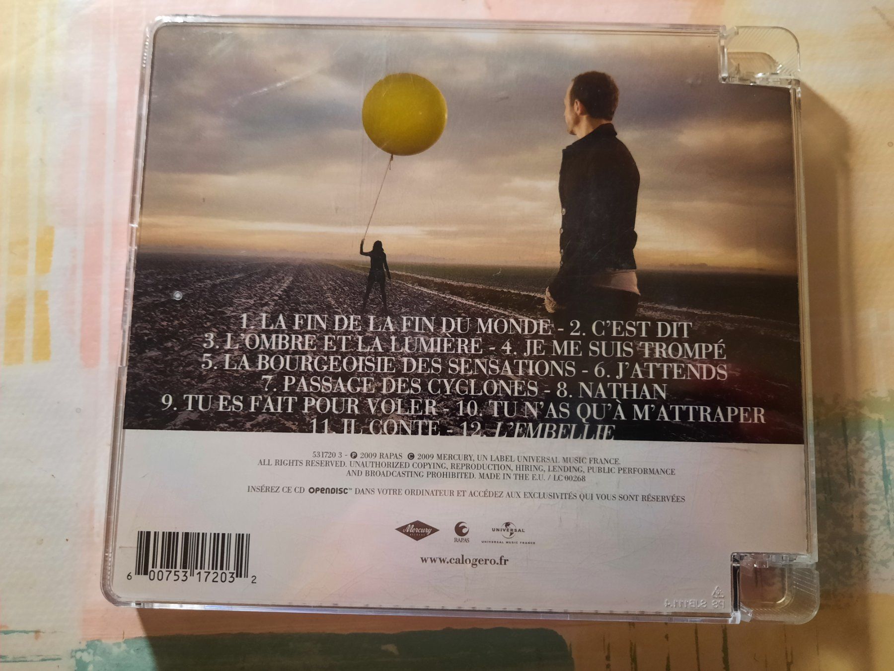 CD: CD Calorgero - L'embellie – Usato da Pully venduto da bro_n52j 1
