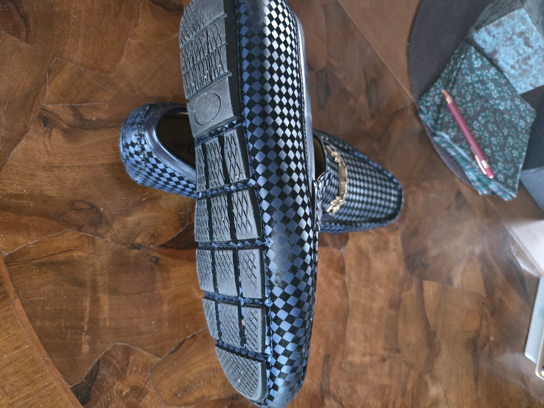 Scarpe da uomo: Moccasins Grösse 43 blau – Usato da Ascona venduto da Topolinowatch 3