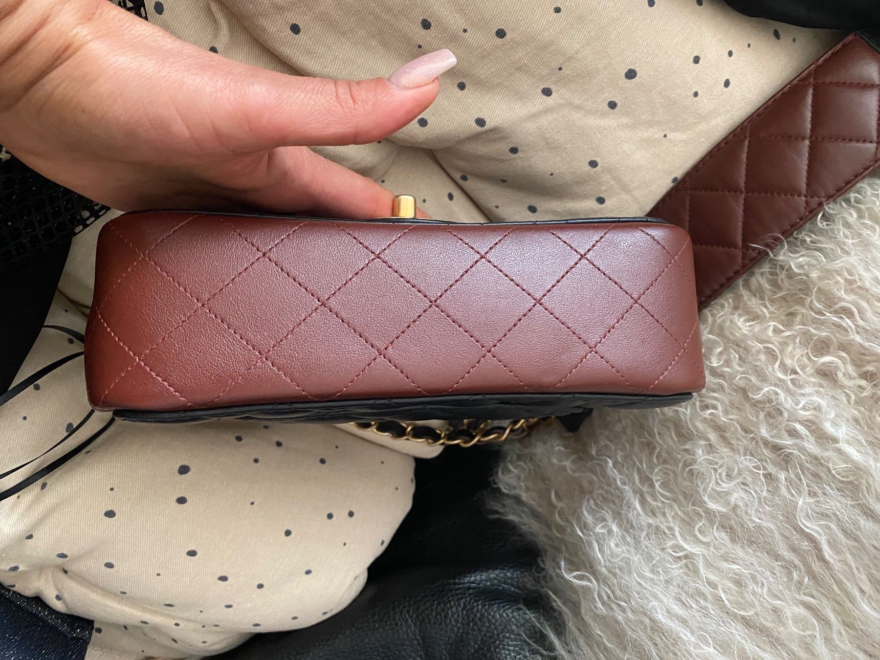 Chanel Borse da donna: Chanel Timeless Mini Rectangular Tasche Lammleder/ Original – Usato da Zürich venduto da NNK28 8