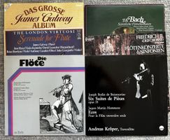 6 LPs Flötenkonzerte, James Galway, Andres Kröper