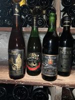 Lot de 4 vieux vin rouge suisse