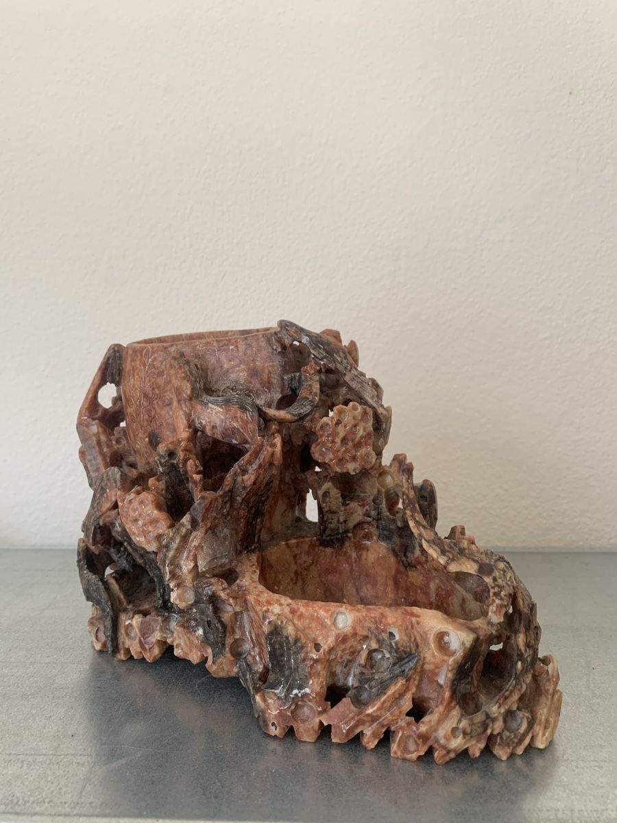 Sculture & Statue: Pinselwascher China, 20.Jh. – Usato da Basel venduto da Amechan. 5