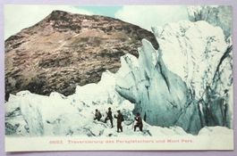 Traversierung des Persgletscher und Munt Pers