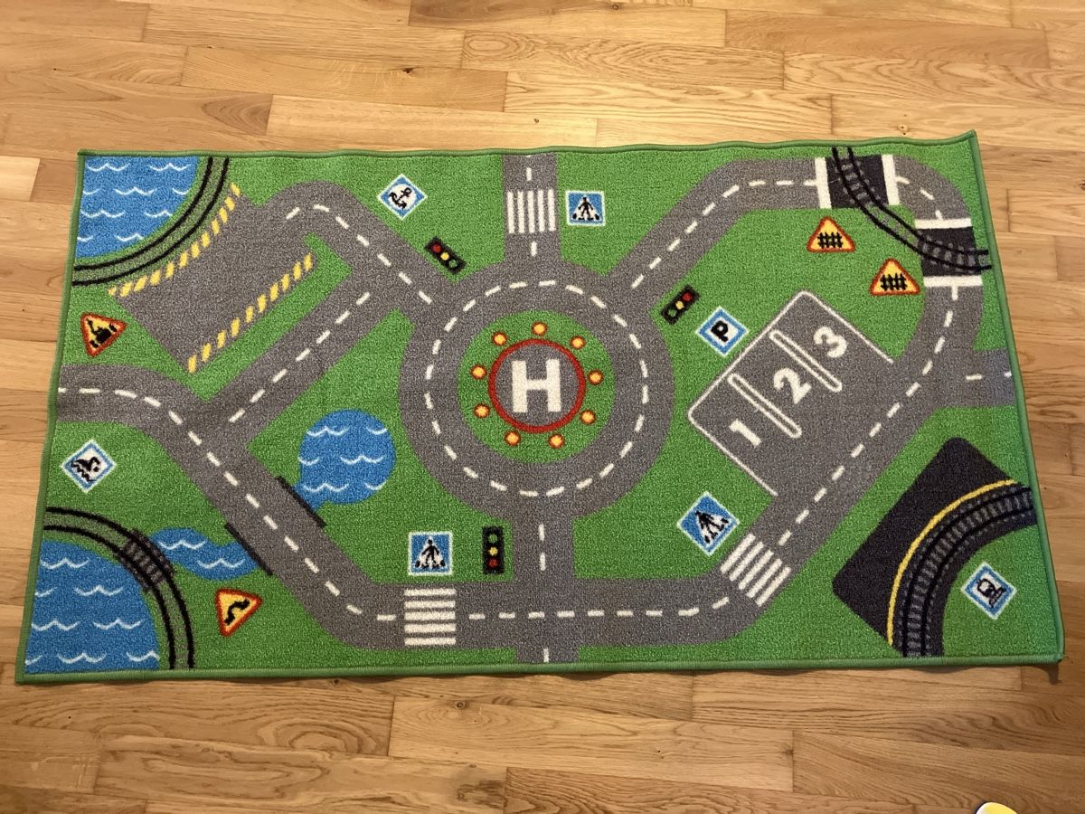 Ikea - Kinder Spielteppich mit Strassen