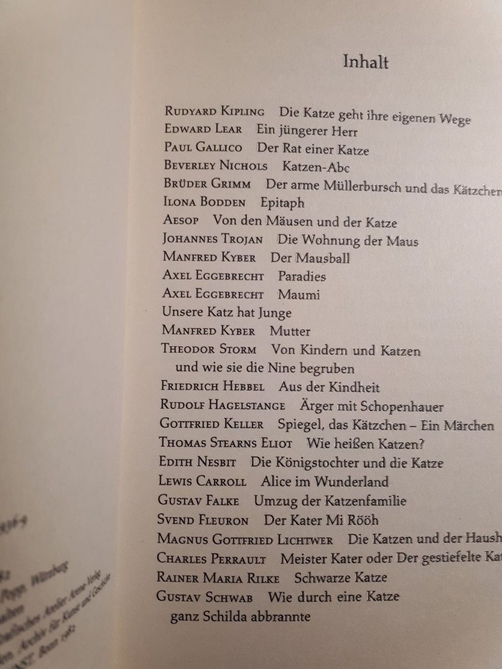 Libri: Katzengeschichten: Samt und Krallen – Usato da Dietikon venduto da Buchantiqdietikon 2