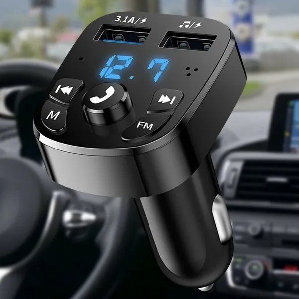Ladegeräte: NEUER drahtloser Auto-Bluetooth-Adapter Radio FM-Sender MP3- – Neu und originalverpackt aus Castiel von mcconsulting 1