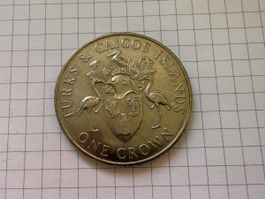 Turks and Caicos Islands 1 Crown 1986 