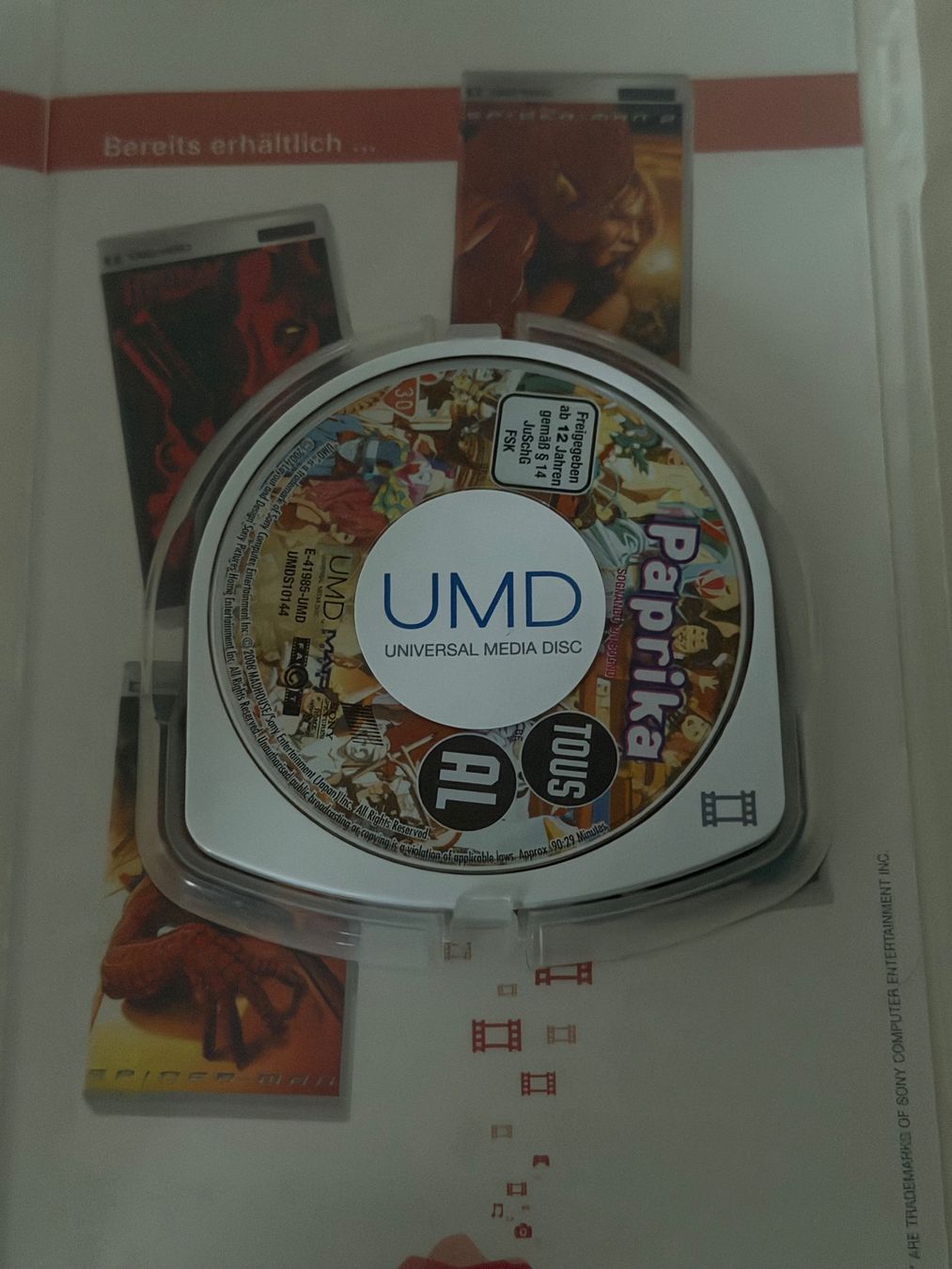 Sony Giochi: Paprika - PSP UMD – Usato da Altstätten SG venduto da sheamus 2