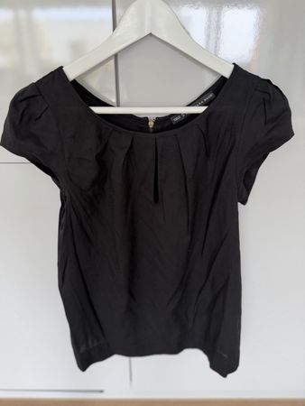 Zara Basic Top, schwarz, Gr. XS - Top Zustand!