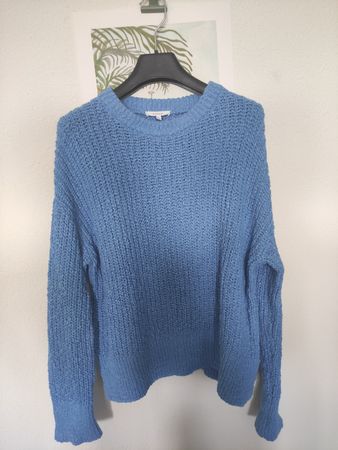 Pullover Opus blau Grösse 36, 100% Baumwolle, guter Zustand 