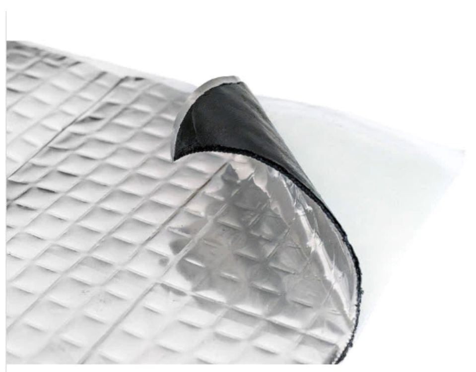 Reckhorn Alubutyl: 2mm direttamente dai importatore 0,4 m x 5m = 2m²