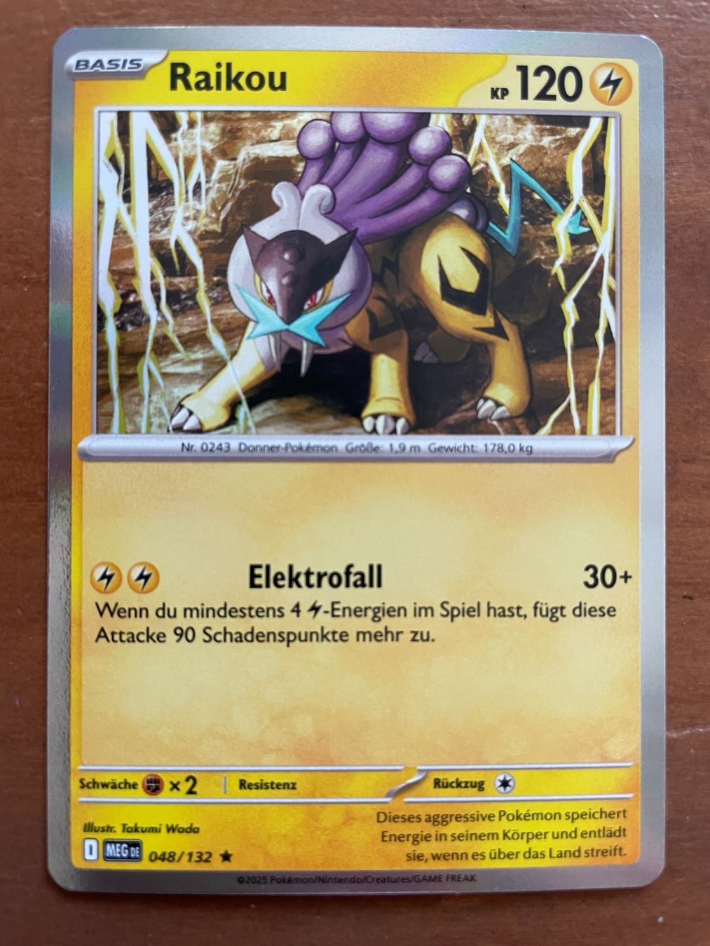 Pokémon Sammelbilder & Trading cards: Pokemon Raikou Holo (Versand gratis) – Neu (gemäss Beschreibung) aus Chur von Angerson