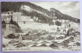 Leysin en hiver - Vue générale