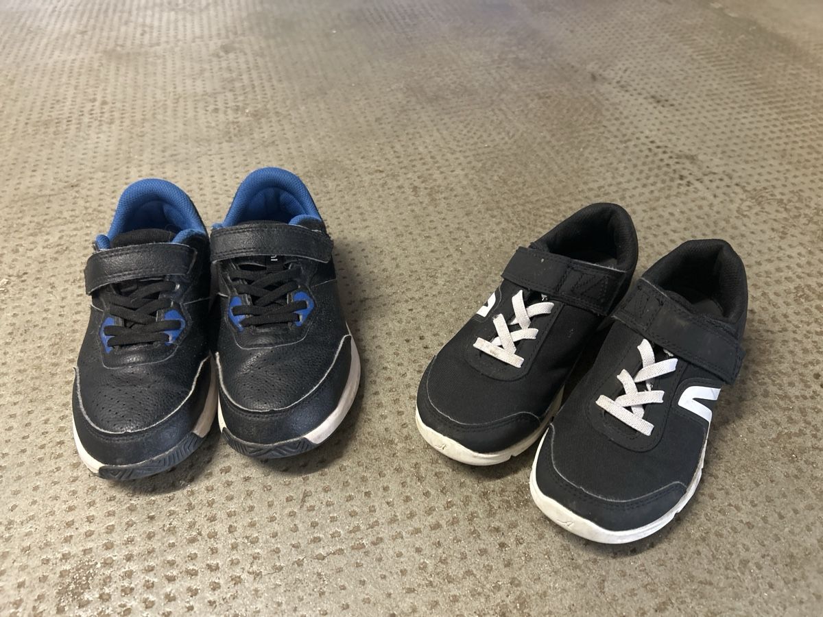 Decathlon Scarpe per ragazzi: Basket 32 – Usato da Tramelan venduto da n.malkov