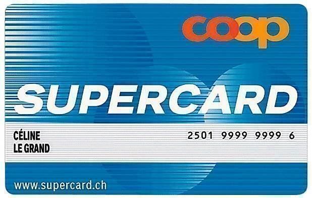 Coop Raccolte di bollini & punti: 3000 Supercard Punkte Coop / Superpunkte – Nuovo e nell'imballaggio originale da St. Gallen venduto da 8201