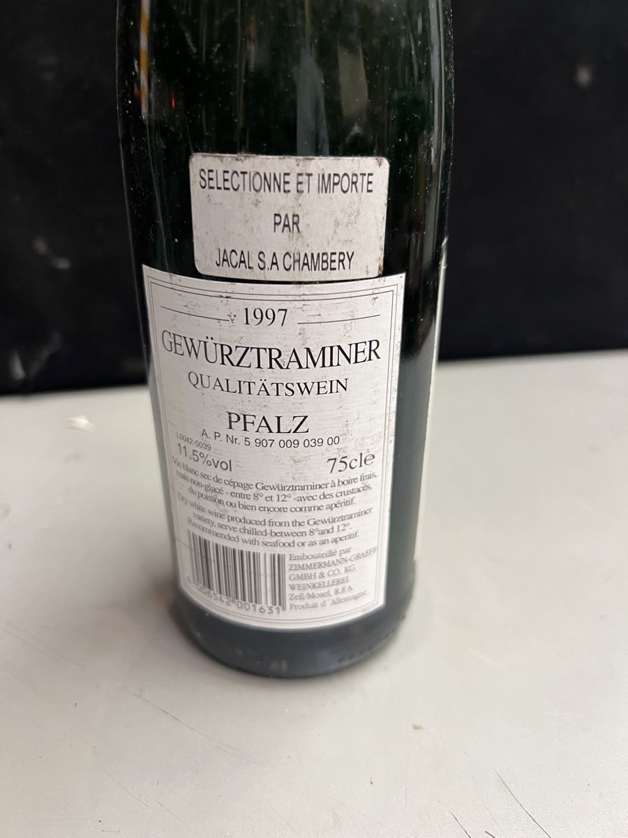 Vino: GEWÜRZTRAMINER 1997 – Nuovo (secondo la descrizione) da Genève venduto da Leboucheoreilles 4