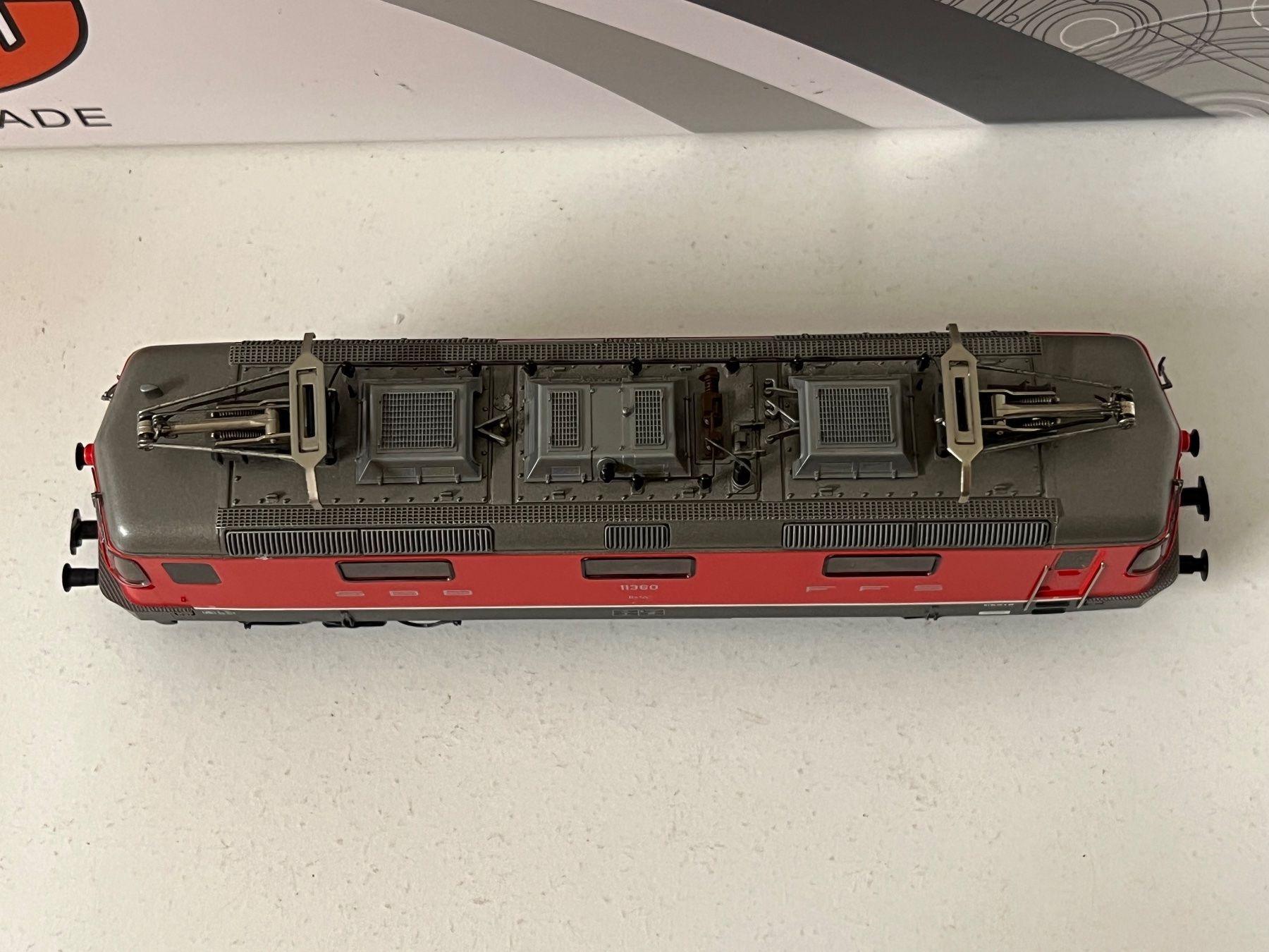Hag Modellini di ferrovie: HAG Re 4/4 ll Rot SBB H0 AC Analog – Usato da Neuenhof venduto da ludovicco 5