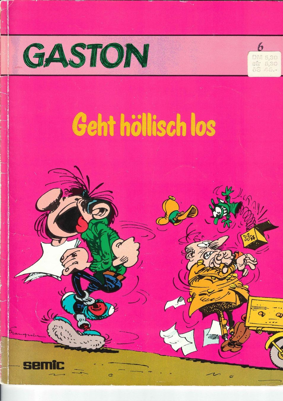 Comics: Comic: Gaston geht höllisch los – Gebraucht aus Freidorf TG von mkoechli