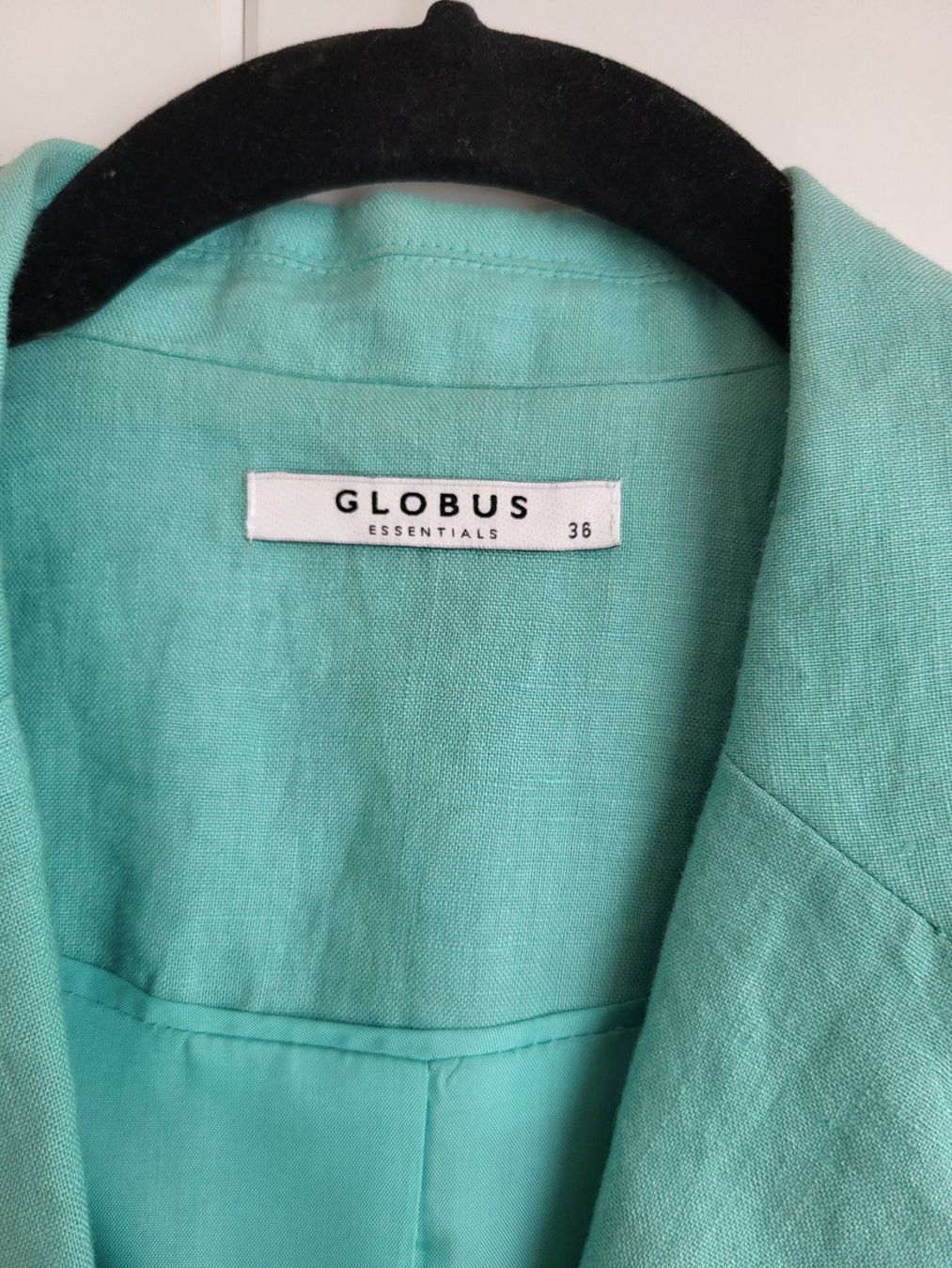 Globus Giacche: Globus Damen Blazer, Gr. 36 - türkis, 100% Leinen – Usato da Baar venduto da clar6 3