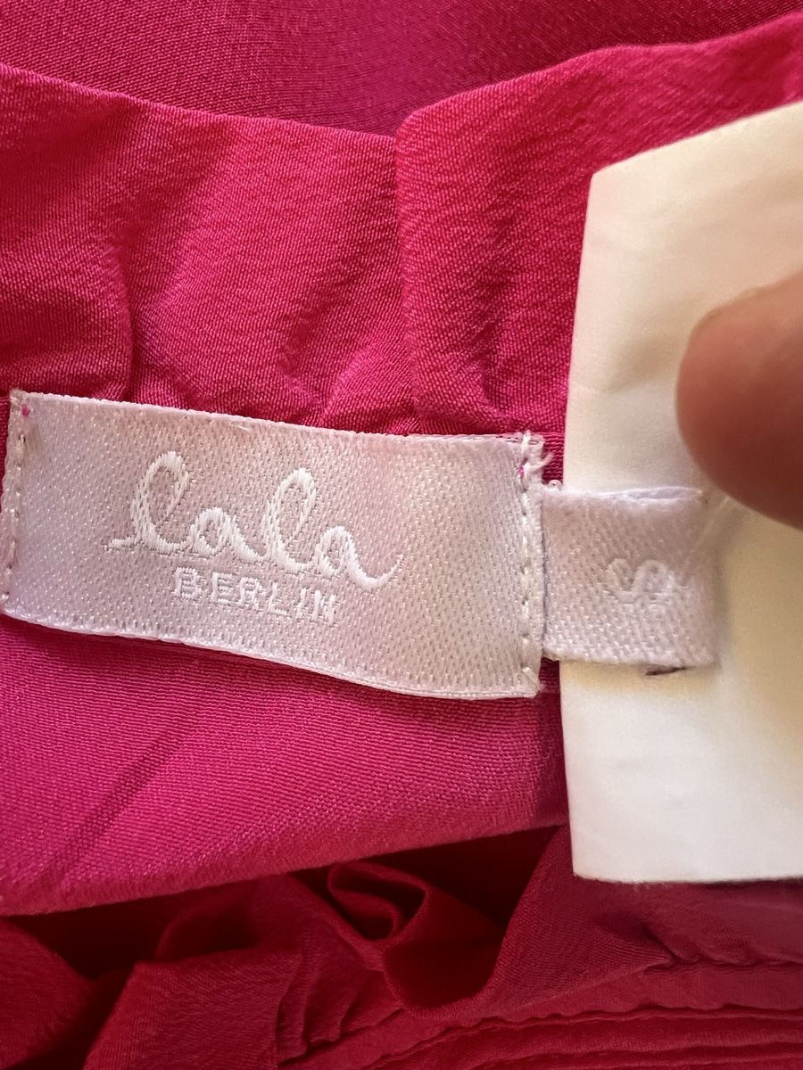 Camicette: Lala Berlin Seiden Bluse Gr. S Himbeerfarben – Usato da Basel venduto da Bettybooo 5